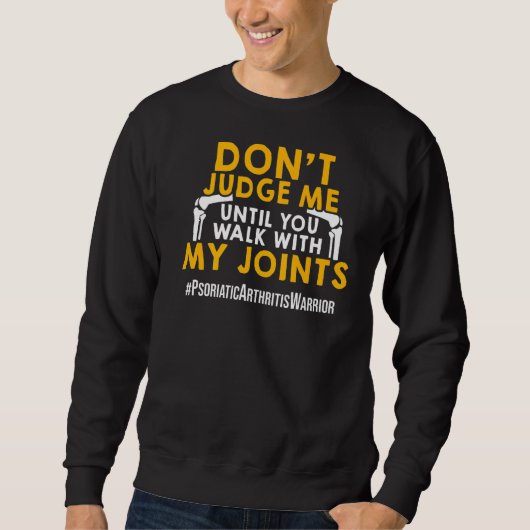 Psa Psoriasis Arthritis Richter Krieger Bewusstsei Sweatshirt (Vorderseite)