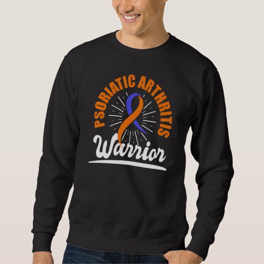 PSA Psoriasis Arthritis Warrior Bewusstsein 3 Sweatshirt (Vorderseite)