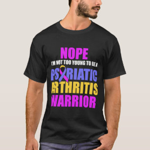 PSA Psoriasis Arthritis zu Young Warrior Awarenes T-Shirt