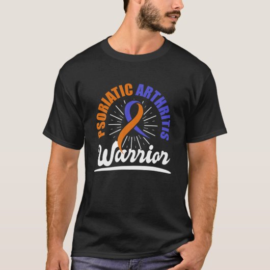PSA Psoriatic Arthritis Warrior Awareness T-Shirt (Vorderseite)