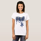 psa-VERWIRRUNG (BLAU) T-Shirt (Vorne ganz)