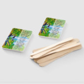 Psalm1:1-3 Gesegnet ist der Mann Christlich Fächer (Non-assembled)