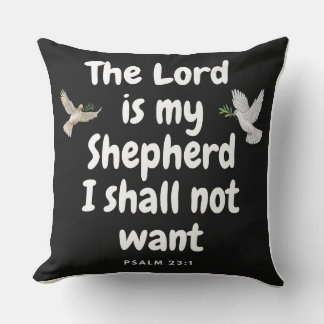 Psalm23:1-Der Herr ist mein Hirte, ich werde nicht Kissen