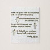 Psalm-100:4 - 5 puzzle (Vertikal)