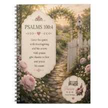 Psalm 100,4 Tagebuch/Notizbuch