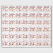 Psalm 100:4 Trete mit Erntedank in seine Tore Geschenkpapier (Flach)