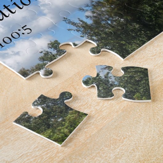 Psalm 100:5 Denn der Herr ist gut; Seine Barmherzi Puzzle (Seite)