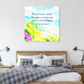 Psalm 100:5 leinwanddruck (Insitu (Schlafzimmer))