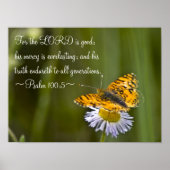 Psalm 100:5 poster (Vorne)