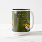 Psalm 100:5 zweifarbige tasse (VorderseiteRechts)