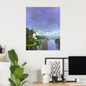 Psalm 100 (große Version) Poster (Heimbüro)