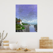 Psalm 100 (große Version) Poster (Küche)