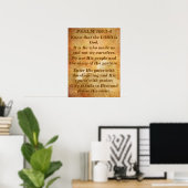 Psalm 100 poster (Heimbüro)