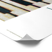 Psalm 101, Eucharist und Musikposter Poster (Ecke)