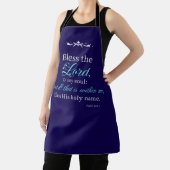 Psalm 103:1 Bible Verse Custom Christian Apron Schürze (InSitu)