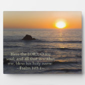 Psalm 103:1 fotoplatte (Vorderseite)