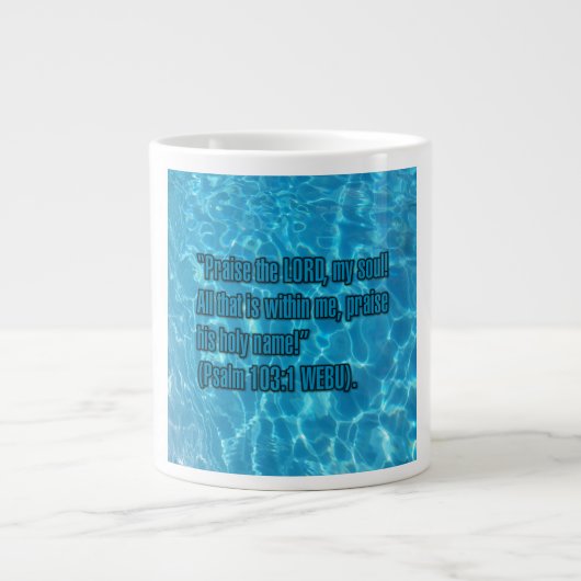 Psalm 103:1 WEBU Tasse (Vorderseite)