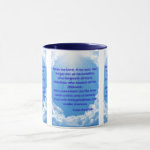 Psalm 103:2-4 KJV Bibelschrift Pic Two-Tone Tasse (Zentrum)