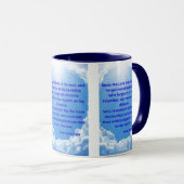 Psalm 103:2-4 KJV Bibelschrift Pic Two-Tone Tasse (VorderseiteRechts)