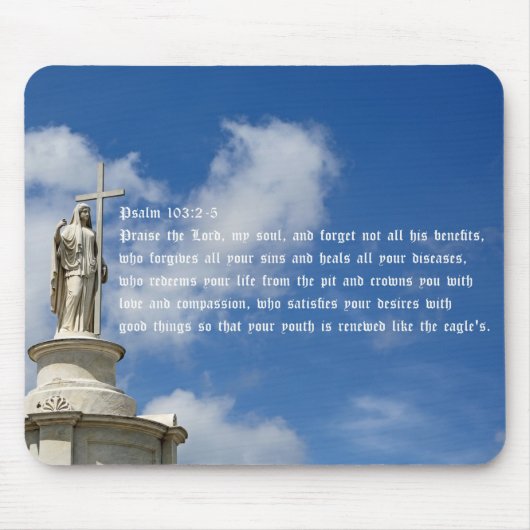 Psalm 103:2-5 mousepad (Vorne)