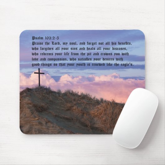 Psalm 103:2-5 mousepad (Mit Mouse)