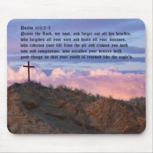 Psalm 103:2-5 mousepad
