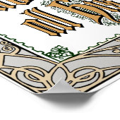 Psalm 103:2 Viktorianisches Schriftenposter Poster (Ecke)