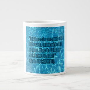 Psalm 104:35 WEBU Tasse