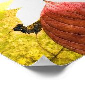 Psalm 104 Christliche Poster- oder Print-Herbstlau Poster (Ecke)