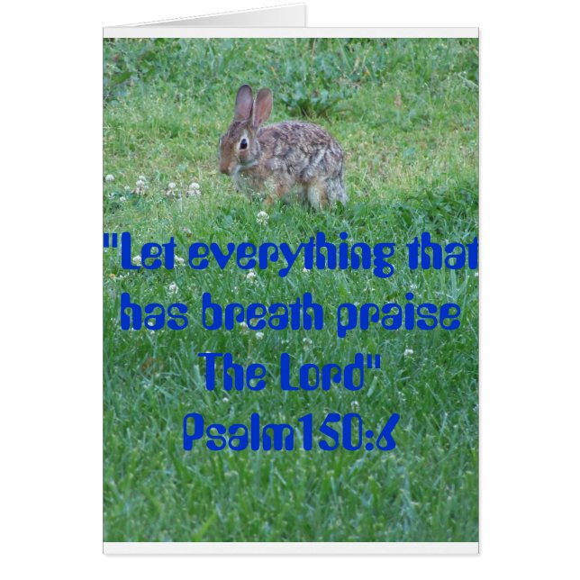 Psalm-105:6, Lebewesen (Vorne)