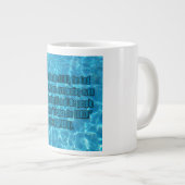 Psalm 106:48 WEBU Becher Jumbo-Tasse (Vorderseite Rechts)