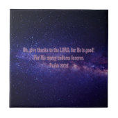 Psalm 107:1 fliese (Vorderseite)