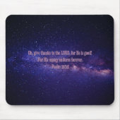 Psalm 107:1 mousepad (Vorne)