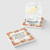 Psalm 107:1 steinuntersetzer (Seitenansicht)