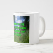 Psalm 107:1 WEBU-Tasse Jumbo-Tasse (Vorderseite Rechts)