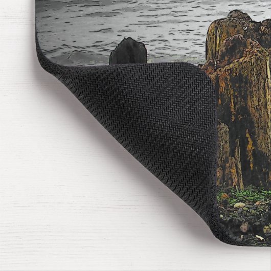 Psalm 107: 28-29 mousepad (Ecke)