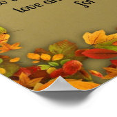 Psalm 107:31 Ließ sie danken dem Herrn ... Poster (Ecke)