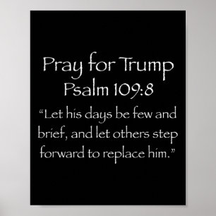 Psalm 1098, Live8rts, Str8evil, Trump, Bete Für Tr Poster