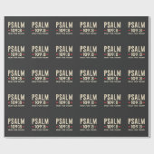 Psalm 109:8 Gebet für Trump Religionseröffnung Geschenkpapier (Flach)