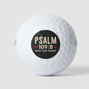 Psalm 109:8 Gebet für Trump Religionseröffnung Golfball