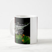Psalm 10 Bibelverse Christlich Kaffeetasse (Vorderseite Links)