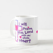 Psalm 111,1 kaffeetasse (Vorderseite Links)