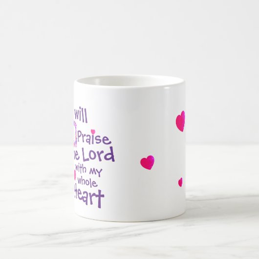 Psalm 111,1 kaffeetasse (Mittel)