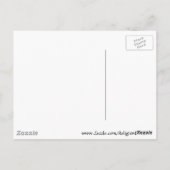 Psalm 111:2 Regenbogen Postkarte (Rückseite)