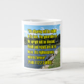 Psalm 112:2-3 WEBU-Tasse Jumbo-Tasse (Vorderseite)