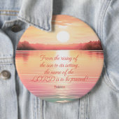 Psalm 113:3 button (Beispiel)