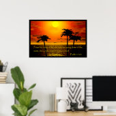 Psalm 113:3 Poster (Heimbüro)