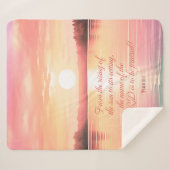 Psalm 113:3 sherpadecke (Vorderseite (Horizontal))