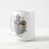 Psalm 116:13 Verse der Inspirationsbibel Kaffeetasse (Vorderseite Links)
