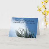 Psalm-116:15 Karte (Gelbe Blume)